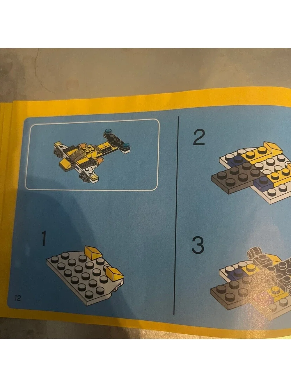 Lego Creator 3 In 1 #31001 Mini Skyflyer Complete